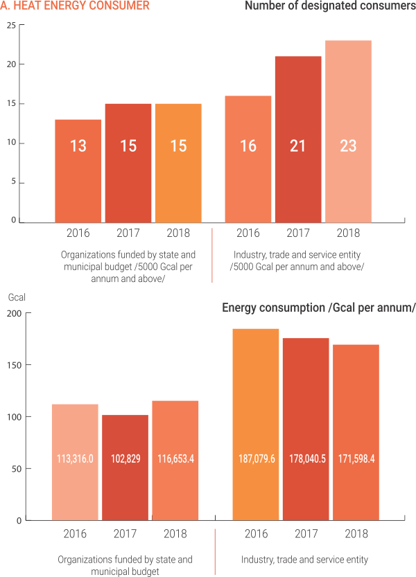 THE NUMBER OF DESIGNATED CONSUMER FOR 2018 /HEAT ENERGY CONSUMER/